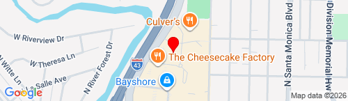 Map thumbnail of 5850 N. Bayshore Dr. Glendale, WI 53217